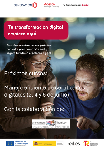 Manejo eficiente de certificados digitales.